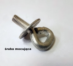 Śruba mocująca M6 do maszynek Alfa 