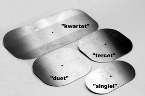 Prasowanki (szynkowary) - podkładki dociskowe (cz. zamienne)